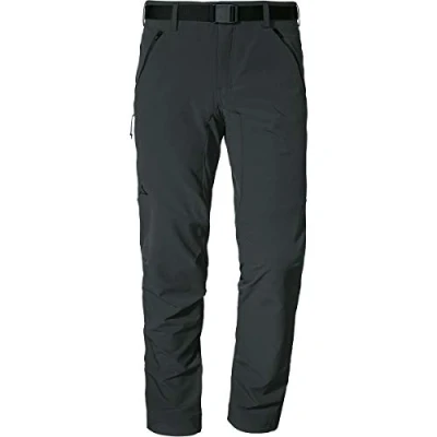 Abbildung von Schöffel Herren Pants Taibun M, funktionale Wanderhose, wasserabweisende und schnelltrocknende Outdoor Hose aus 2 Wege Stretch, asphalt, 54