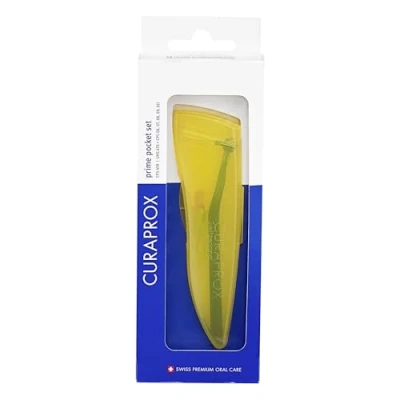 Abbildung von Curaprox CPS 459 prime pocket set, with UHS 470 holder, case and 06 011