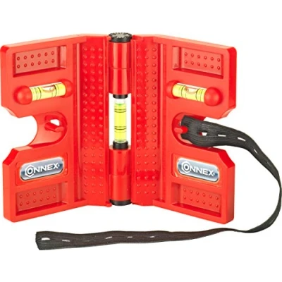 Abbildung von Connex Pfostenwasserwaage 13,5 cm, COXT743135, Rot