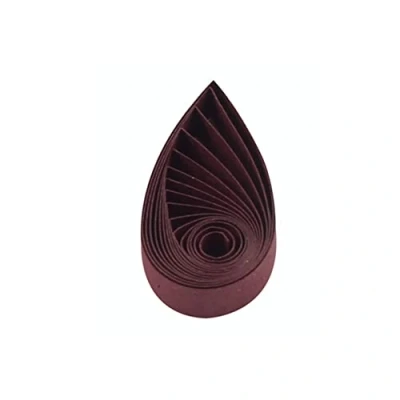Abbildung von ODETOJOY quilling Papierstreifen 10mm Rot streifen 1cm papier 120 Stück Länge 52cm