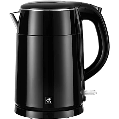 Abbildung von ZWILLING Wasserkocher,1,2 Liter, 1.550 1.850 Watt, Edelstahl/Kunststoff, Schwarz