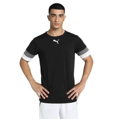 Abbildung von puma Herren Teamrise Jersey Shirt, Black smoked Pearl White, 3XL EU