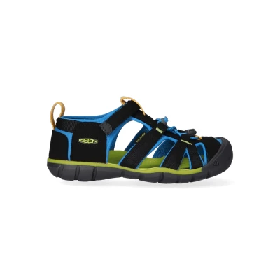 Abbildung von Keen Seacamp II CNX Youth Unisex Trekkingsandale für Kinder, Größe: 35, Blue Schuhe