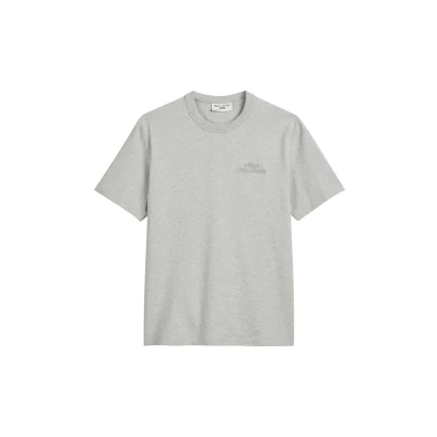 Abbildung von Marc O&#039;Polo Denim Tshirt basic, Herren, Größe: XL, Light gravel melange