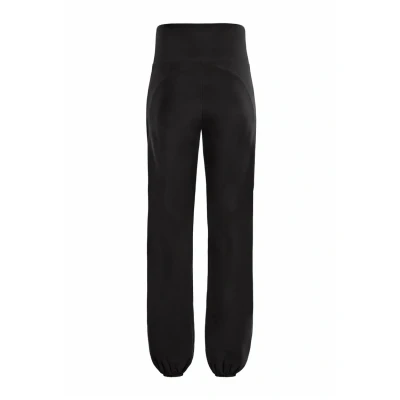 Abbildung von Winshape Damen Functional Light and Comfort Wide Leg Pants Cul102lc Lässige Hose, Schwarz, L EU