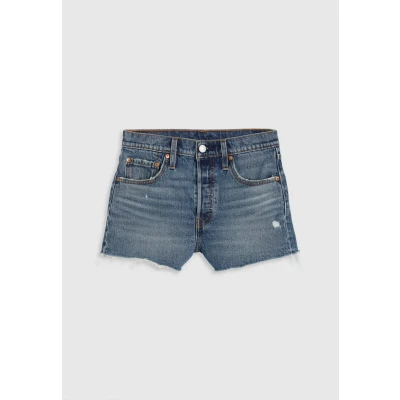 Abbildung von Levi&#039;s 501 Original Short Jeans Shorts, Damen, Größe: 24, Blue denim