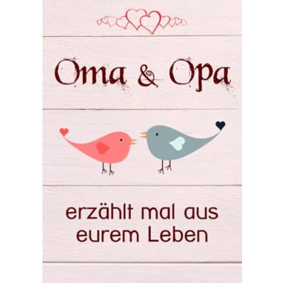 Abbildung von Oma &amp; Opa, erzählt mal aus eurem Leben: Liebevolles Buch zum Ausfüllen &quot;Opa, erzähl mal!&quot;