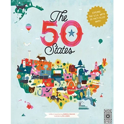 Abbildung von the 50 States: Explore U.S.A. with fact filled maps! (Americana, Band 1)