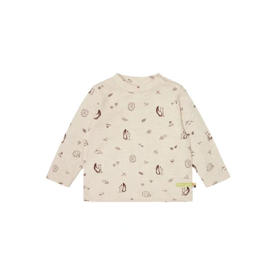 Abbildung von loud + proud Langarmshirt für Kinder, Größe: 110/116, Vanilla