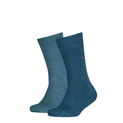 Abbildung von Tommy Hilfiger Children Basic 2 PACK Socken für Kinder, Größe: 23 26, Blue