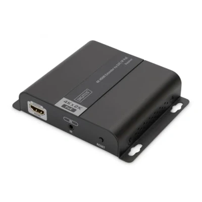 Abbildung von DIGITUS Empfänger Einheit für HDMI Extender Set (DS 55124) 4K Ultra HD 30 Hz Max. 3840 x 2160 Pixel Netzwerk fähig