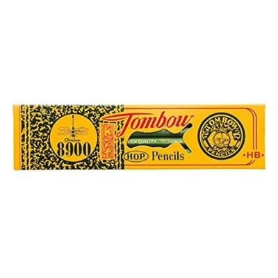 Abbildung von Tombow 8900 HB Bleistiftset 12 hochwertige Künstler Bleistifte Härtegrad Sechskantenform Retro Design Verpackung