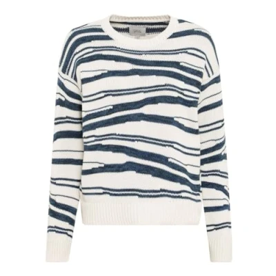 Abbildung von camel active Intarsien Strickpullover, Damen, Größe: XS, Night blue fantasy