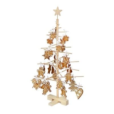 Abbildung von xmas3 S 75 cm Weihnachtsbaum aus Holz, Natural, 48 x