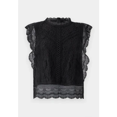 Abbildung von ONLY Onlkaro Bluse, Damen, Größe: Medium, Black