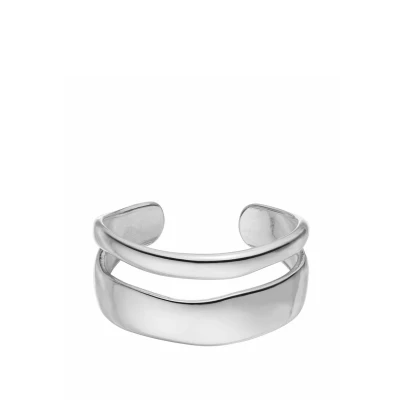 Abbildung von Purelei TWIN Tides Ring, Damen, Größe: One Size, Silberfarben