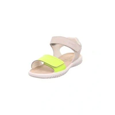 Abbildung von Superfit Sparkle Riemensandalette für Kinder, Größe: 32, Gelb/weiß Schuhe