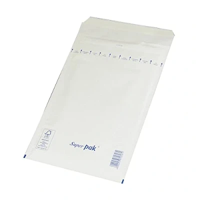 Abbildung von Selbstklebende Briefumschläge Mit Luftpolsterfolie OFFICE PRODUCTS HK E15 220x265mm/240x275mm 100St Weiß / Typ Luftpolsterfolie/Art HK/Farbe Weiß/Format