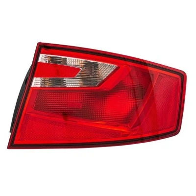Abbildung von HELLA 2SD 011 140 061 Rückleuchte rechts äusserer Teil P21/5W, P21W 12 mit Glühlampen Lampenträger