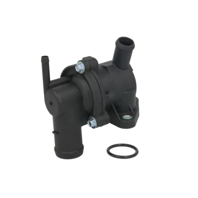 Abbildung von TOPRAN 112 333 Kühlwasserthermostat 87 mit Dichtung Sensor Kunststoffgehäuse, Gehäuse SKODA: Fabia I Hatchback, 1 Praktik, Combi