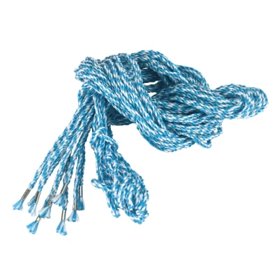 Abbildung von Kerbl Gerüststrick 10 er Pack, 8mm stark Blau/Weiß 2,5m