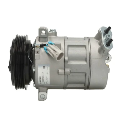 Abbildung von BOSCH 1 986 AD1 112 Kompressor 12V PAG 46 R134a mit Montageanleitung, Dichtring OPEL: Astra G Caravan, CC, Zafira A