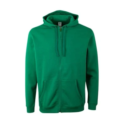 Abbildung von Mukua Unisex Sf270u Kapuzenpullover mit Reißverschluss, Kelly Green, M