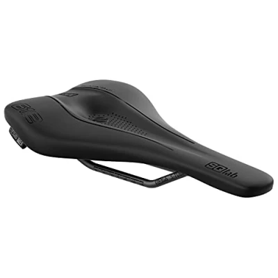 Abbildung von SQlab Unisex Erwachsene 612 Ergowave Active 2.1 Road &amp; MTB Race Fahrradsattel, Schwarz, 14 cm