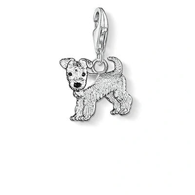 Abbildung von Thomas Sabo Damen Charm Anhänger Hund Club 925 Sterling Silber 0841 007 12