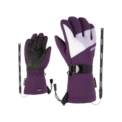 Abbildung von Ziener Kinder LANI Ski Handschuhe/Wintersport wasserdicht atmungsaktiv, dark violet, 7