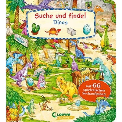 Abbildung von Suche und finde! Dinos: Wimmelbuch ab 2 Jahren mit 66 spannenden Suchaufgaben zum Entdecken