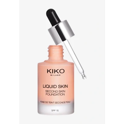 Abbildung von KIKO Milano Liquid SKIN Second Foundation Foundation, Damen, Größe: 30 ml, warm rose
