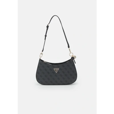 Abbildung von Guess Noelle TOP ZIP Shoulder BAG Handtasche, Damen, Größe: One Size, Coal logo