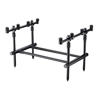 Abbildung von New Direction Tackle 4 Rod Pod zum Karpfenangeln, Rutenhalter für Karpfenruten, Rutenablage, Rutenständer,