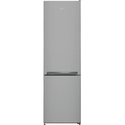 Abbildung von Beko RCSA300K40SN freistehende Kühl/ Gefrierkombination, 291 l Nettovolumen, 204 Kühlen, 87 Gefrieren, MinFrost, Automatische Abtauung im Kühlteil, 3 Gefrierschubladen, Silber