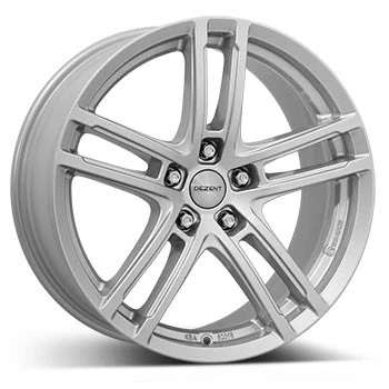 Abbildung von DEZENT 5 loch 17Zoll 112mm Alufelge TZ c Brillantsilber lackiert TTZ78SA27CE Felge