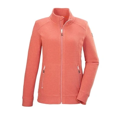 Abbildung von killtec Damen Fleecejacke mit Stehkragen KOS 100 WMN FLC JCKT, hell sienna rot, 42, 42802 000