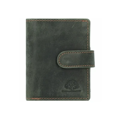 Abbildung von Greenburry Vintage Original RFID Geldbörse, Herren, Größe: One Size, Green orange