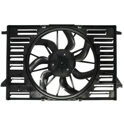 Abbildung von NRF 470046 Lüfter 400 mit Kühlerlüfterrahmen (Zarge), bürstenloser Motor
