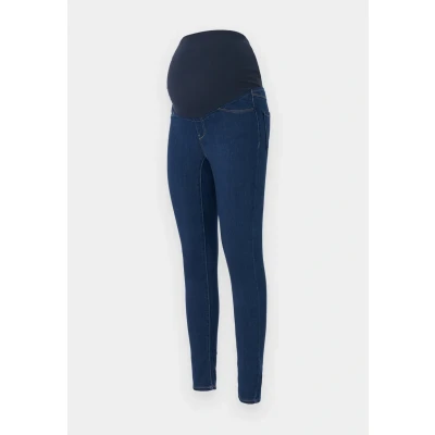 Abbildung von ONLY Maternity Olmrain LIFE Jeans Skinny Fit, Damen, Größe: Mx32, Dark blue