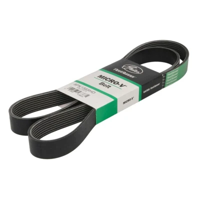 Abbildung von GATES 8PK1565HD Keilrippenriemen 1565 8 Polyester, EPDM (Ethylen Propylen Dien Kautschuk)