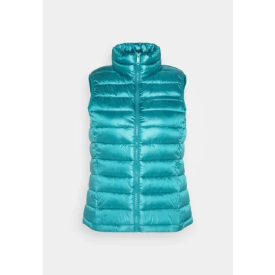 Abbildung von TOM Tailor Ultra Lightweight VEST Weste, Damen, Größe: Large, Ever green