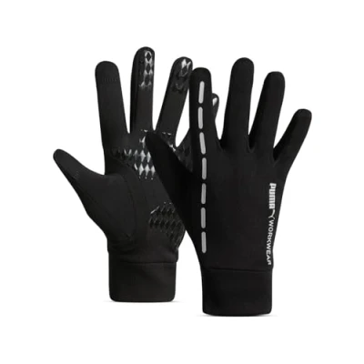 Abbildung von PUMA Workwear Winter Arbeitshandschuhe mit Touch &amp; Antirutsch Elementen Größe: L