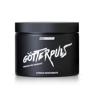 Abbildung von OS NUTRITION Götterpuls Premium Pre Workout Booster Kirsche, Pulver, 308g