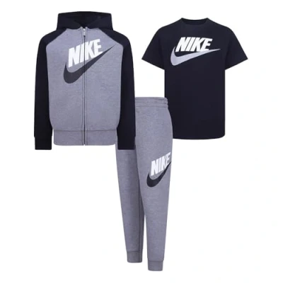 Abbildung von Nike Sportswear Boxed Unisex SET Tshirt print für Kinder, Größe: 116/122, Carbon heather