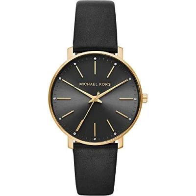 Abbildung von Michael Kors Pyper Uhr, Damen, Größe: One Size, Schwarz