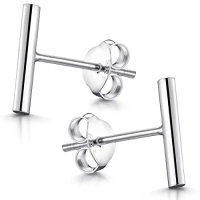 Abbildung von Materia Stab Ohrringe Silber 925 Damen Ohrstecker klein SO 352