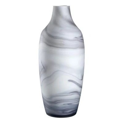 Abbildung von LEONARDO HOME Vase POESIA 40 cm Marmoroptik, 076437, Glas