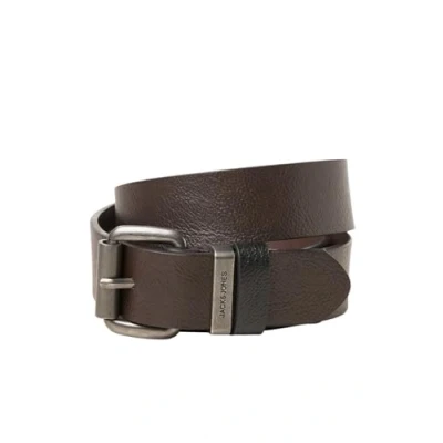 Abbildung von Jack &amp; Jones Jacaron BELT Gürtel, Herren, Größe: 105, Brown stone