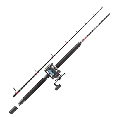 Abbildung von Abu Garcia Muscle Tip 2 Sektionen Boot Combo Set RH 1,80m (15 40lb) Bootsrute